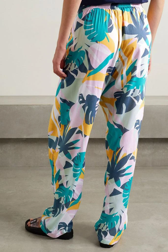PARADISED Surf printed voile wide-leg pants 3