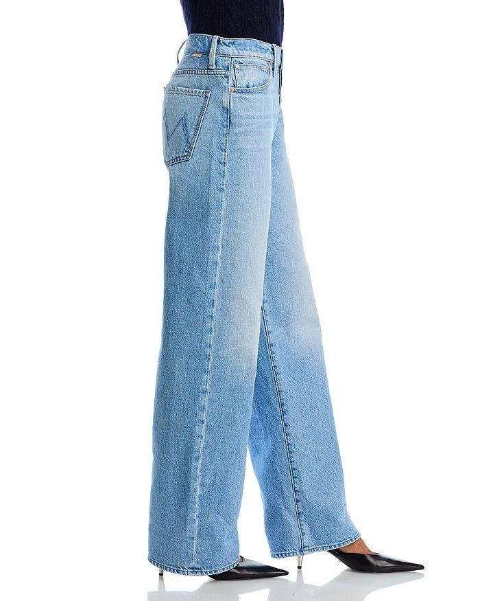 MOTHER The Dodger High Rise Button Hover Jeans in Funk N Flair 4
