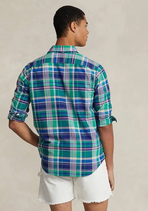 Ralph Lauren Classic Fit Plaid Oxford Workshirt 2