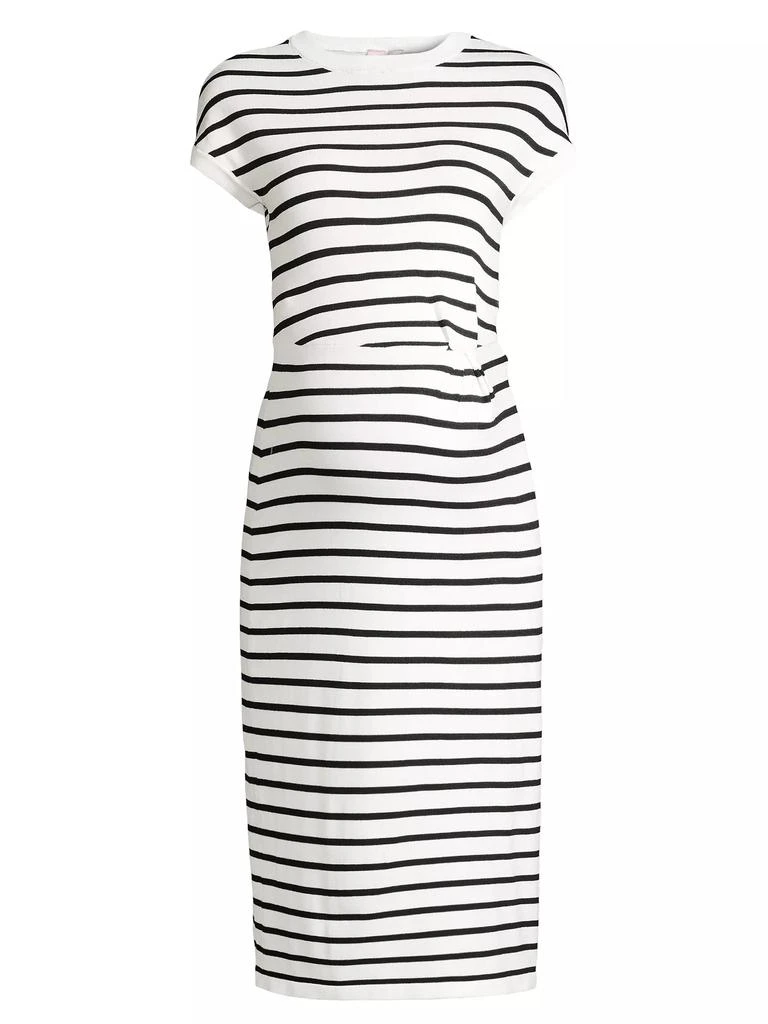 Nom Maternity Lydia Striped Maternity Dress 1