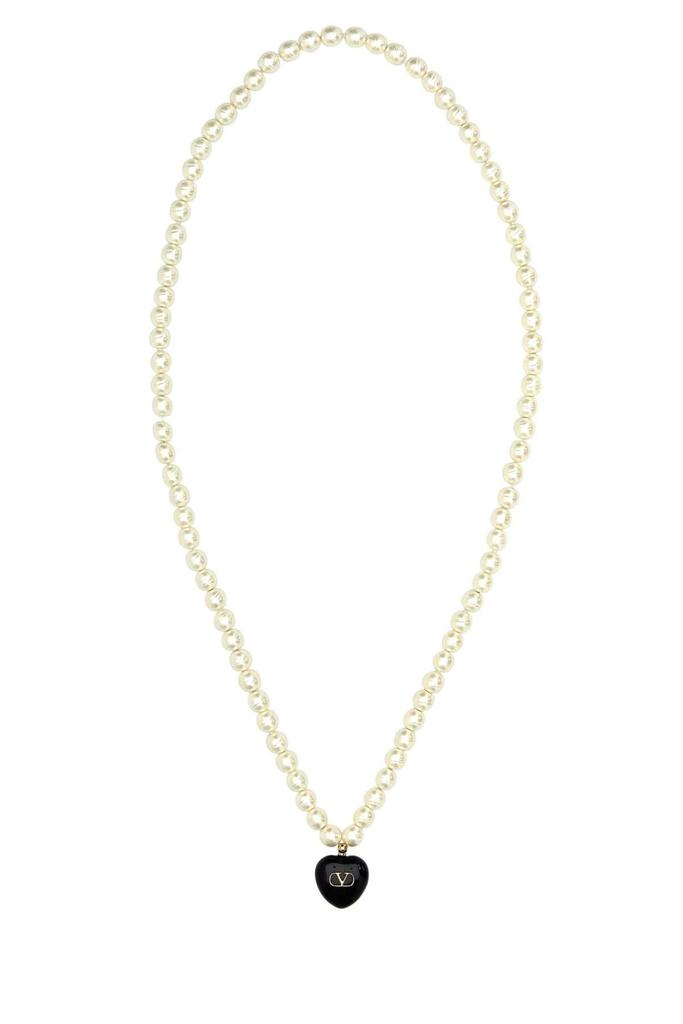 【関税・送料込み】Valentino Garavani Ovalette Necklace Valentino Garavani Ovalette Metal Necklace for Man in Gold