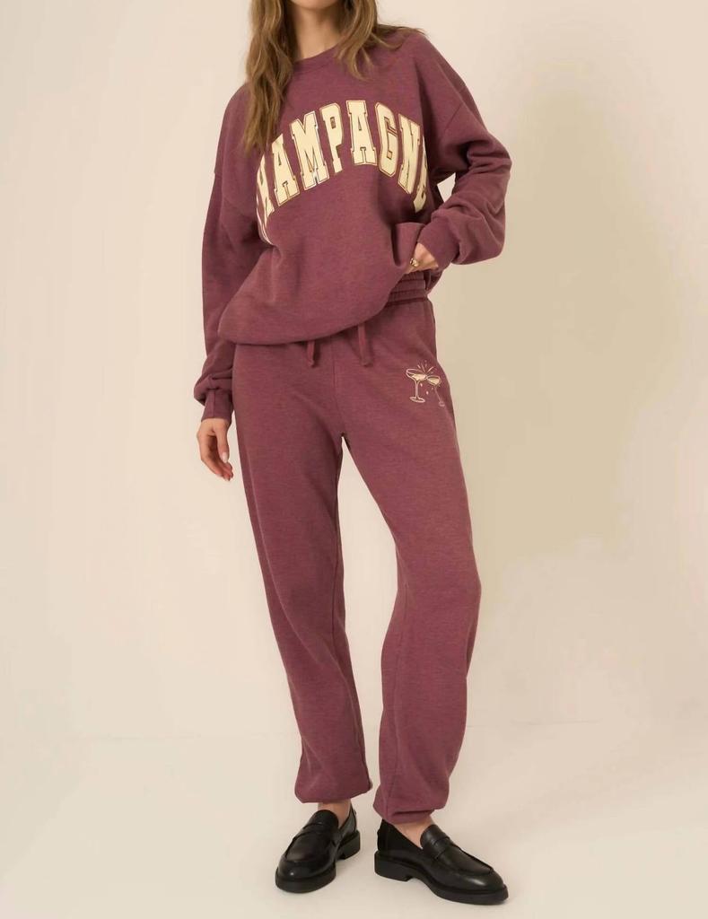 Project Social T Project Social T - Champagne Glasses Jogger Pants