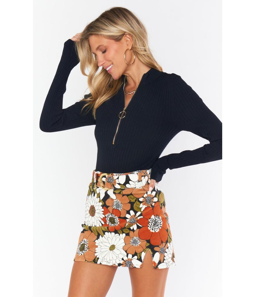 Show Me Your Mumu Tyra Belted Skirt