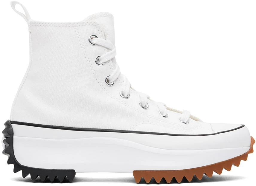 Converse White Run Star Hike High Top Sneakers 1