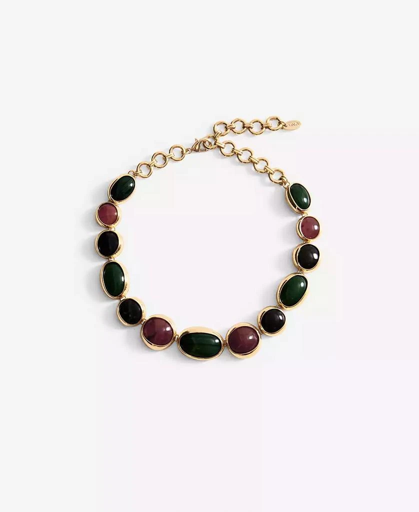 Mango Women
s Combined-Resin Bead Necklace