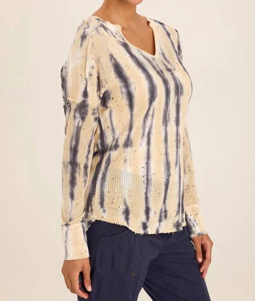 XCVI Xcvi - Bullock Mesh V-neck Pullover