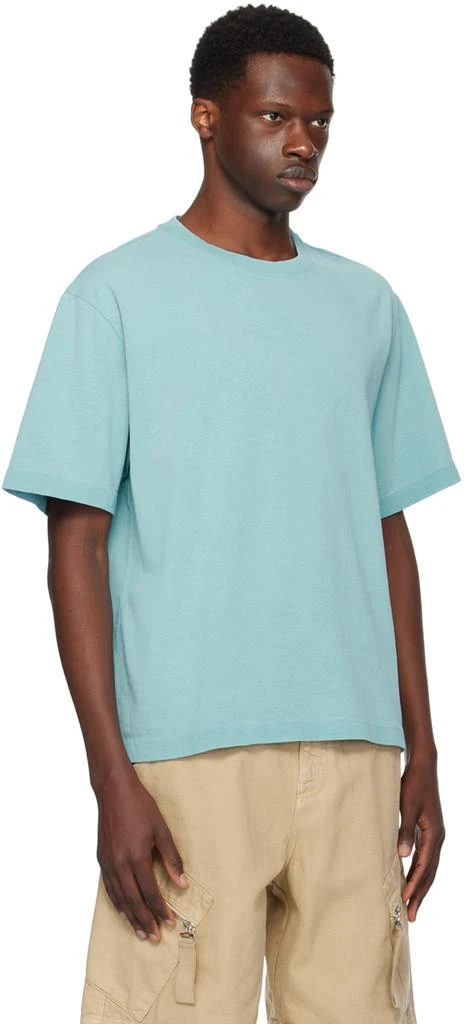 Maison Kitsune Blue Sunrise Tag T-Shirt 2