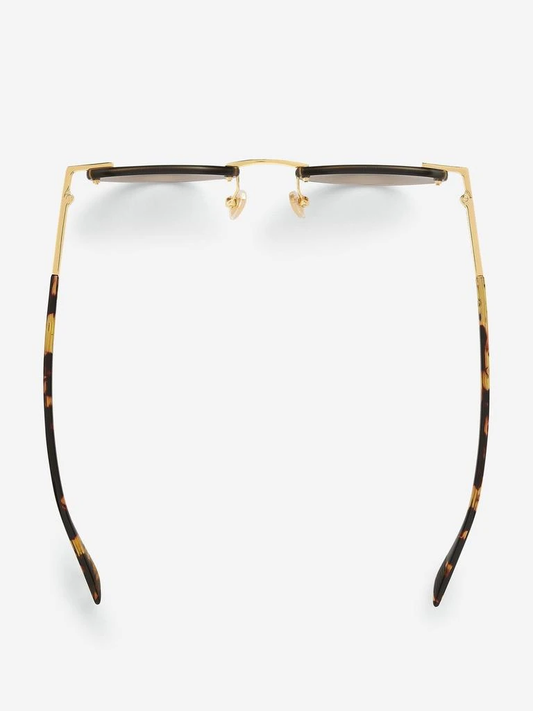 Bottega Veneta Bottega Veneta Glaze Round Sunglasses 4