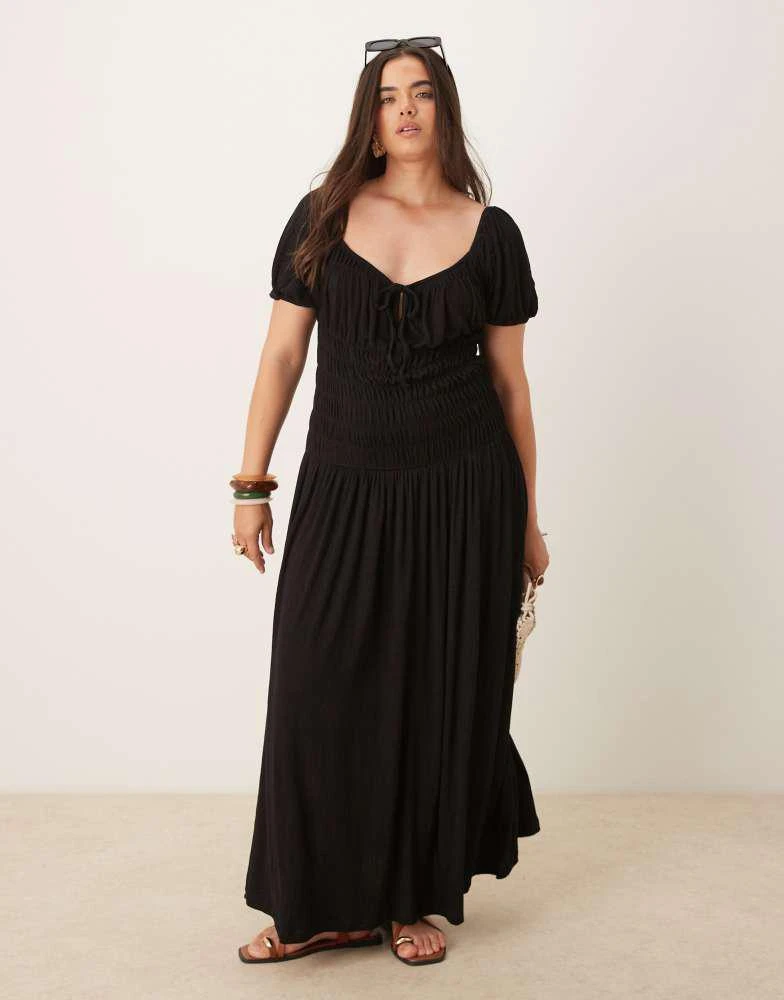 ivory bodycon midi dress Klyne Midi Dress