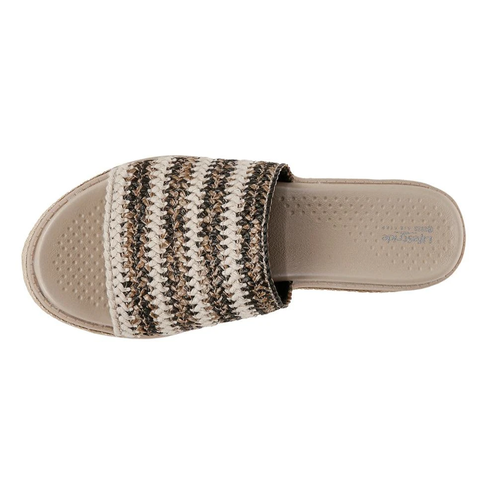 LifeStride Breezy Slide Espadrille Wedge Sandals 4