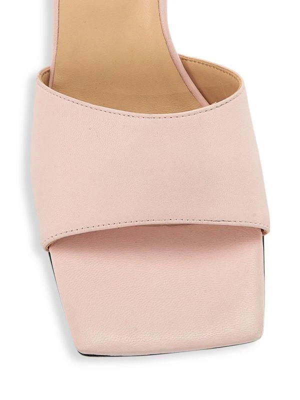Wandler Gaia Leather Wedge Sandals 4