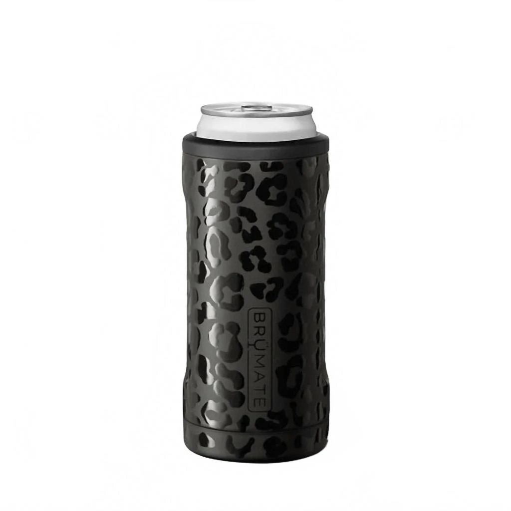 BRUMATE Hopsulator Slim 12Oz Can Cooler In Onyx Leopard