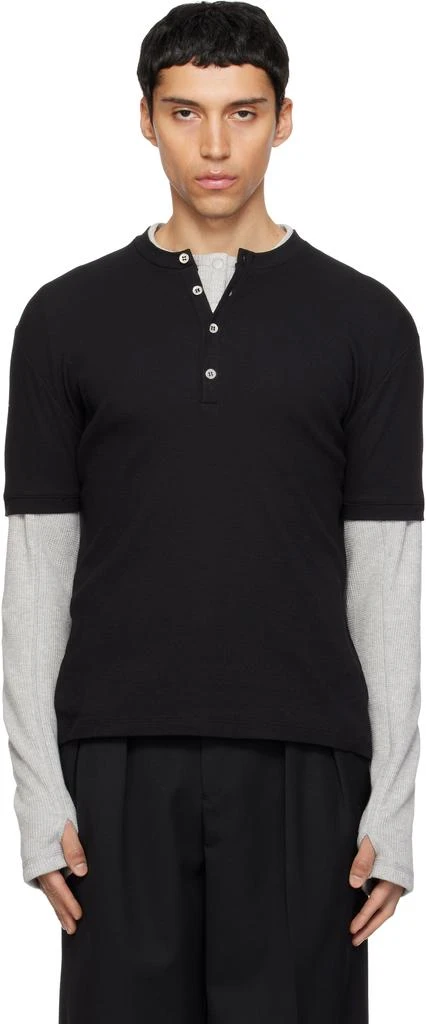 CARRER Black Dorven Henley