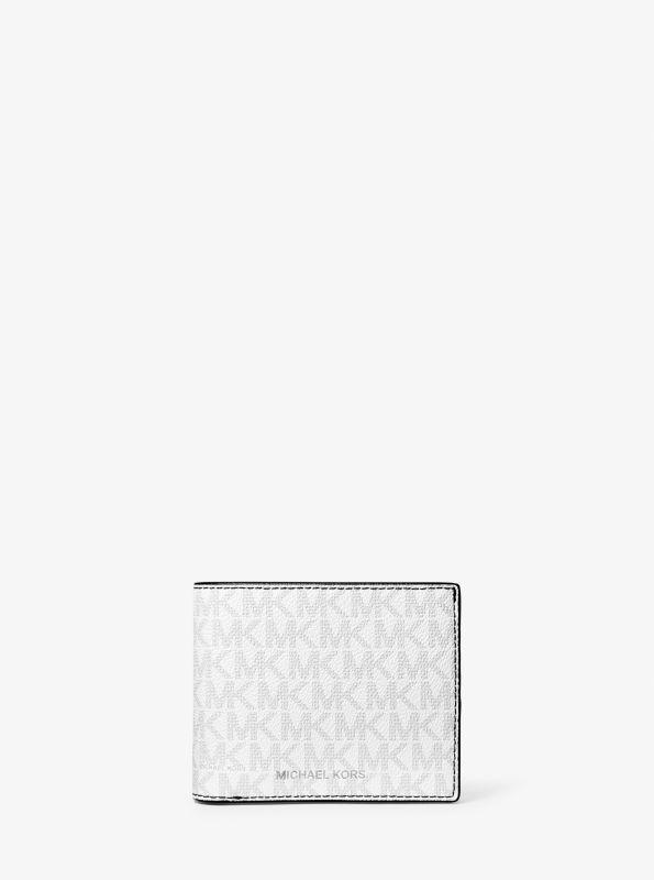 Michael Kors Cooper Logo Billfold Wallet With Passcase