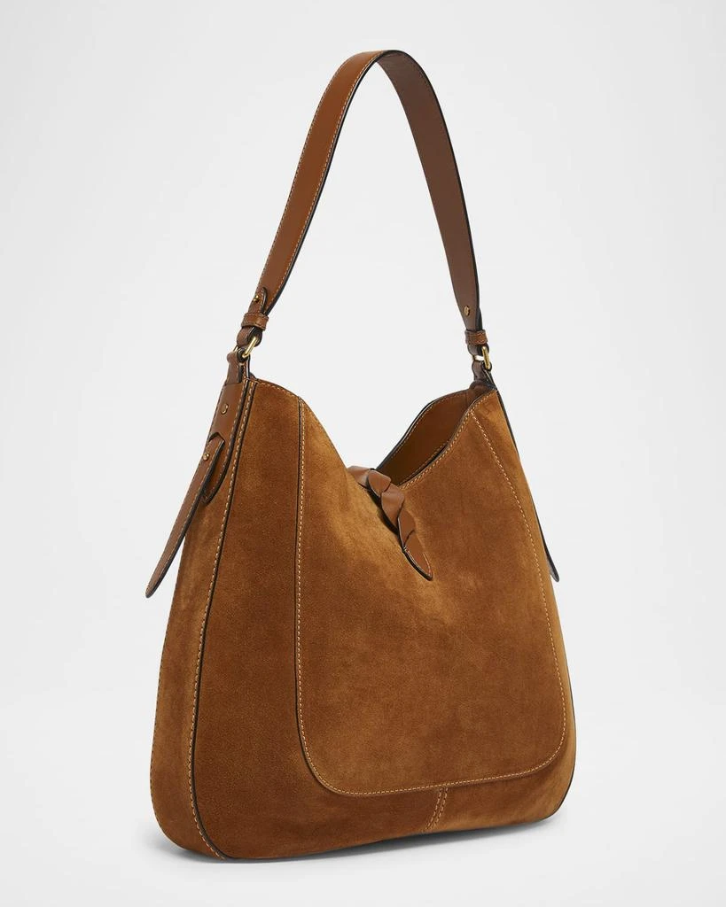 Isabel Marant Altay Woven Suede Hobo Bag 3