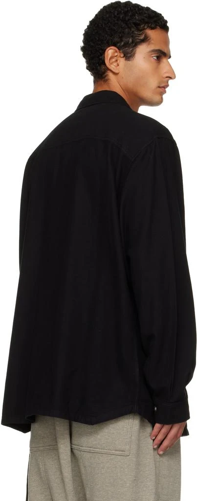 Rick Owens Black Concordians Jumbo Shirt 3