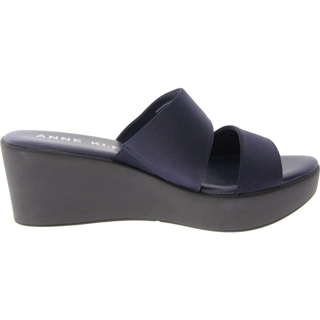 Anne Klein Womens Slip In Open Toe Slide Sandals 2
