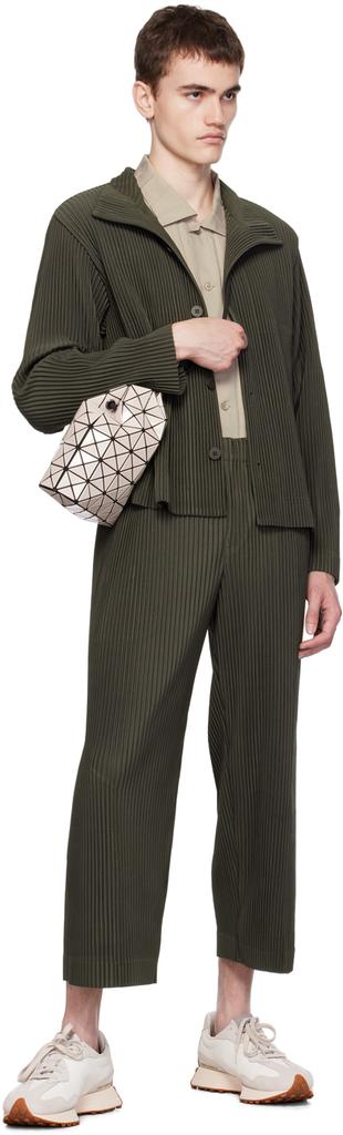 HOMME PLISSE TAILORED PLEATS 1 カーキ 2 HOMME PLISSE TAILORED PLEATS 1 カーキ 2