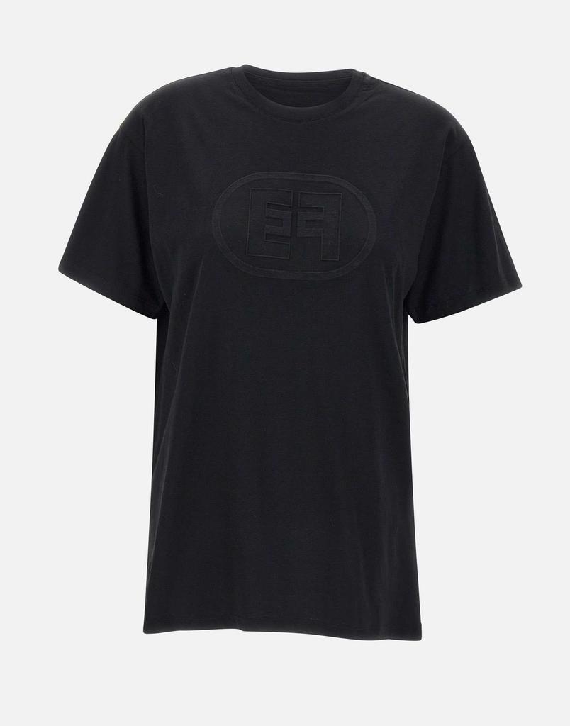 ELISABETTA FRANCHI Cotton jersey T-shirt