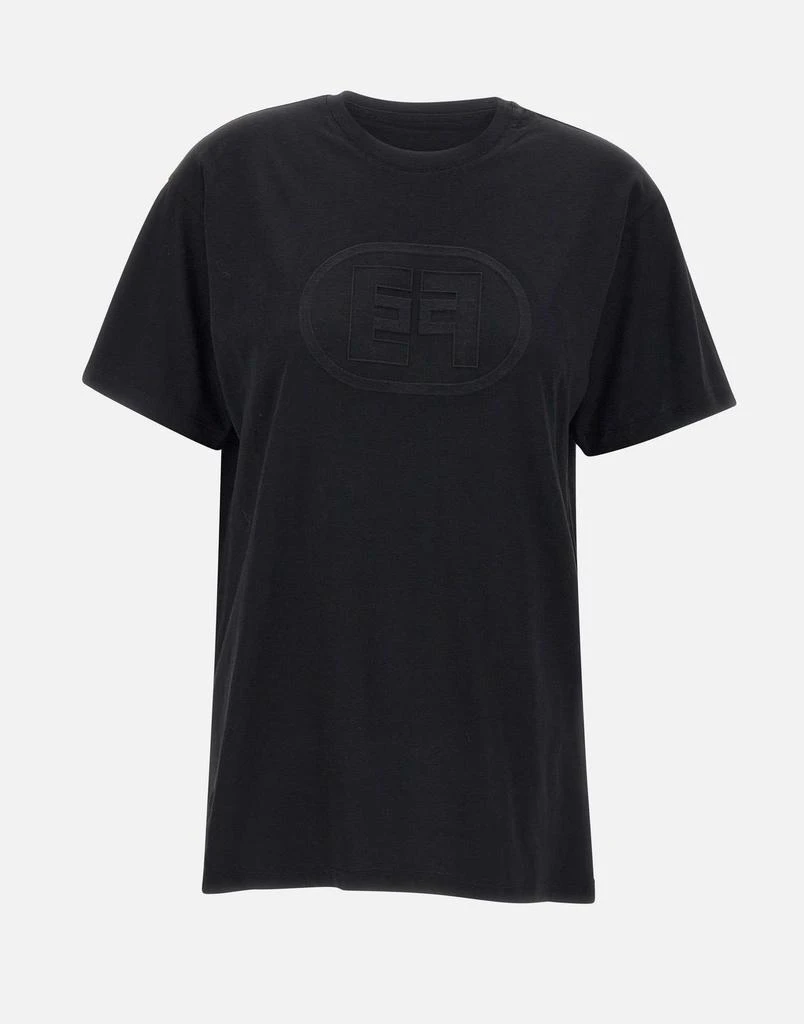 ELISABETTA FRANCHI Cotton jersey T-shirt 1