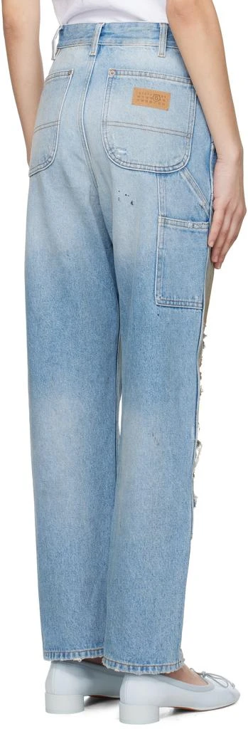 MM6 Blue 5-Pocket Jeans 3