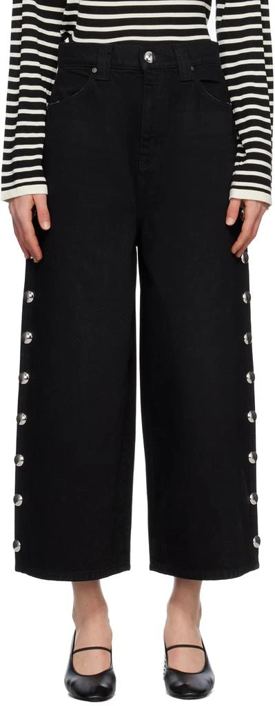 Khaite Black 'The Rapton' Jeans 1
