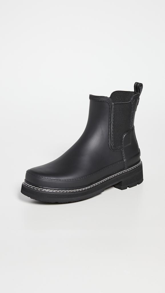Wellington Boots Hunter Women's Refined Stitch Detail Chelsea