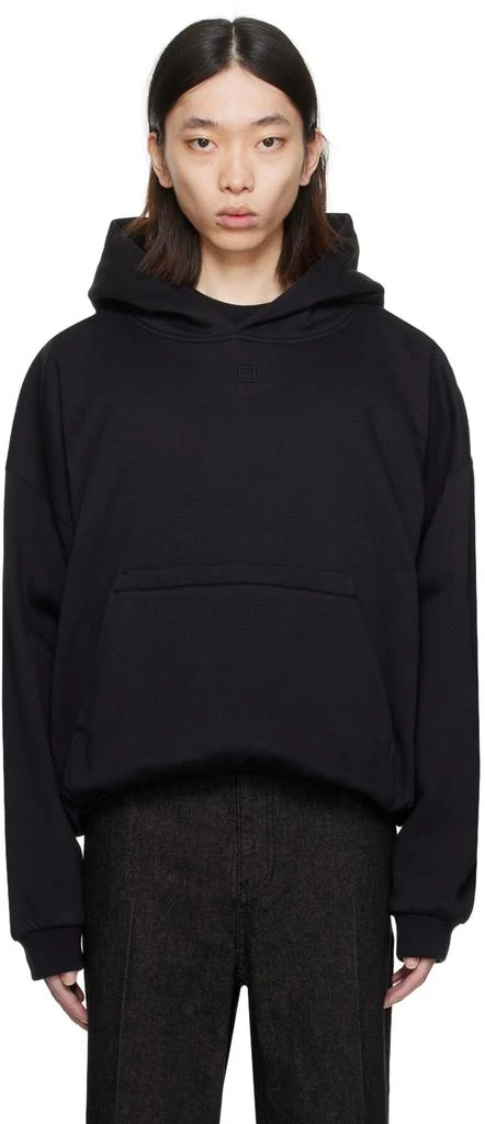 WOOYOUNGMI Black String Hoodie 1