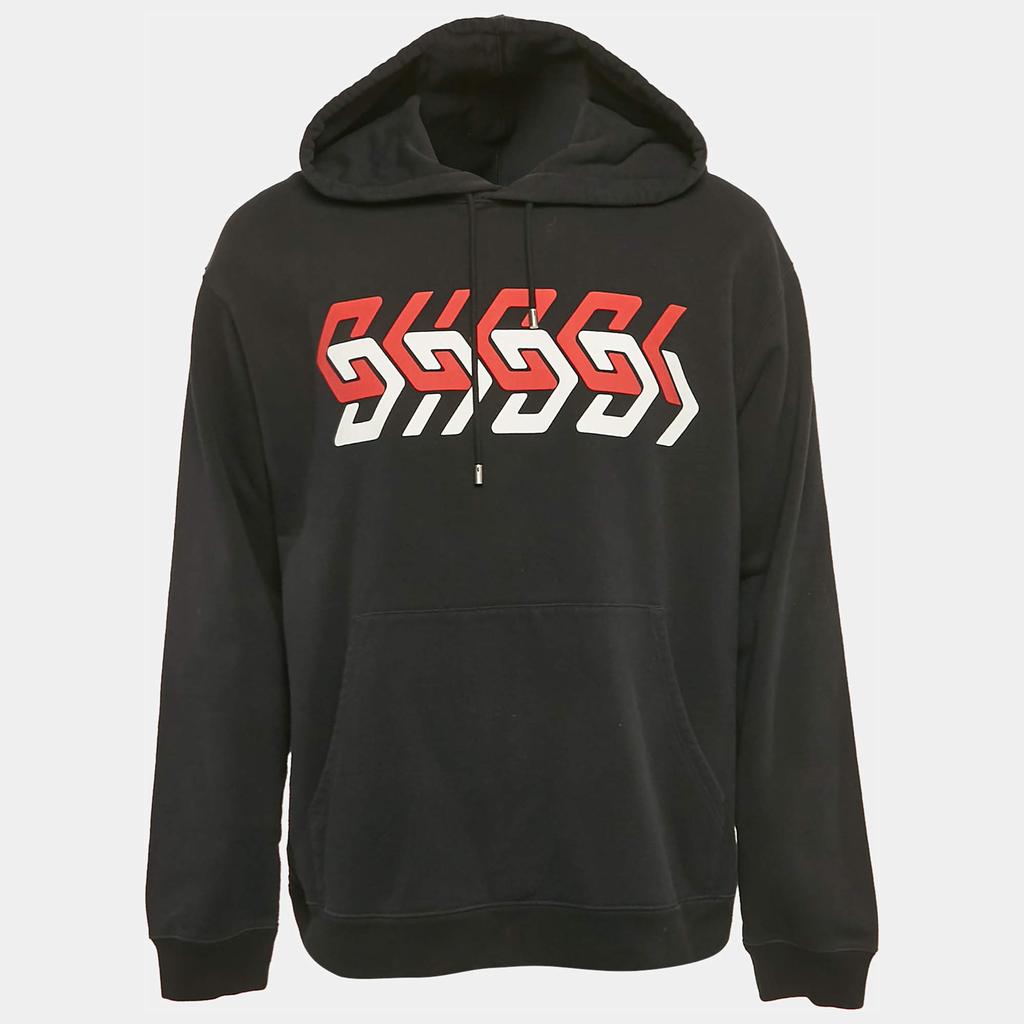 Gucci Rhinestone Logo Hoodie - Hoodies - BeyondStyle
