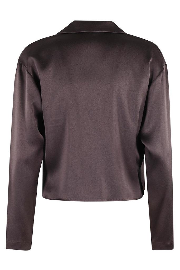 ALYSI Liquid Satin Shirt With Straps