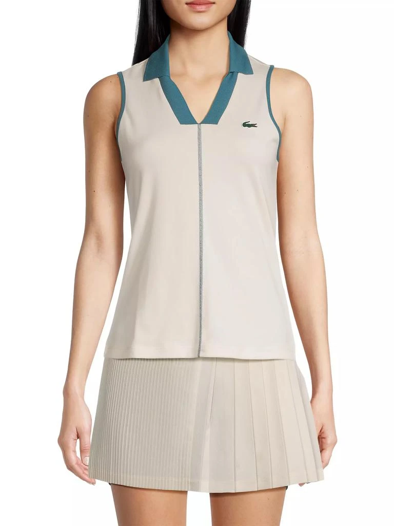 Lacoste Sleeveless Performance Polo 3