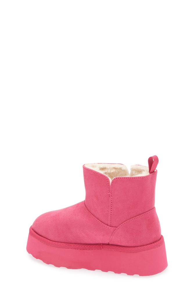 Harper Canyon Kid's Ezra Faux Fur Lined Platform Bootie