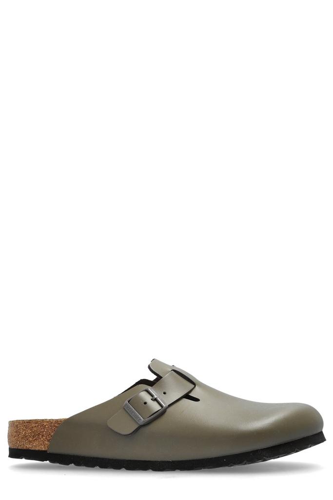 ◆ept◆ BOSTON GREY EP5SN1BS71702 Boston Soft Footbed Suede Leather Basalt Gray | BIRKENSTOCK