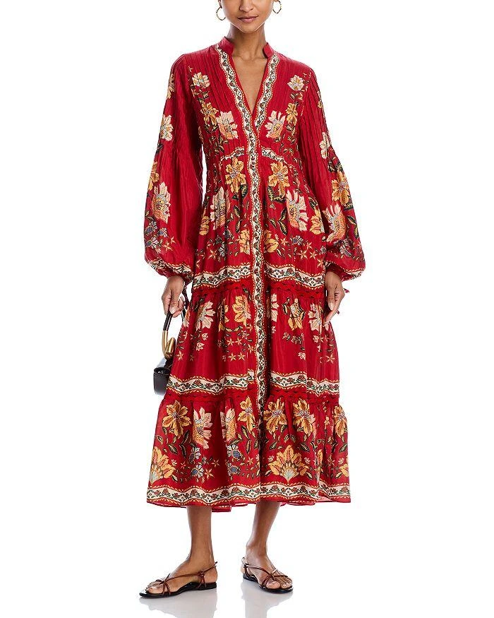 Farm Rio Garden Delight Midi Dress 3
