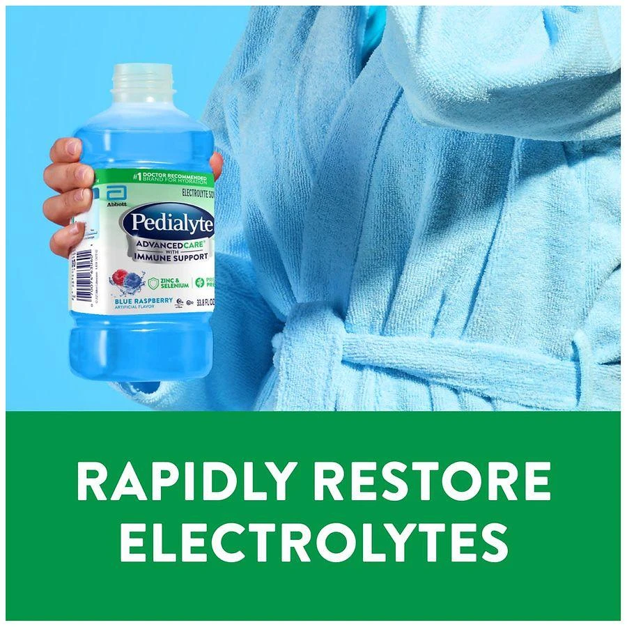 Pedialyte AdvancedCare Electrolyte Solution Blue Raspberry 6