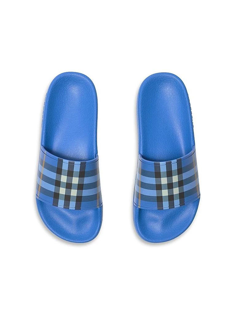 Burberry Boy
s Furley Check Pool Slides 4