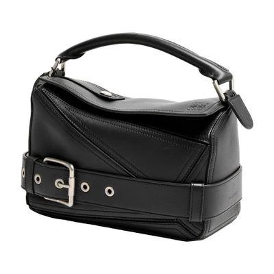 Loewe Small Puzzle Biker bag in shiny calfskin 1