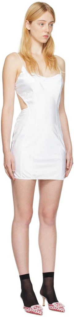 Anna October SSENSE Exclusive White Vivienne Minidress 2