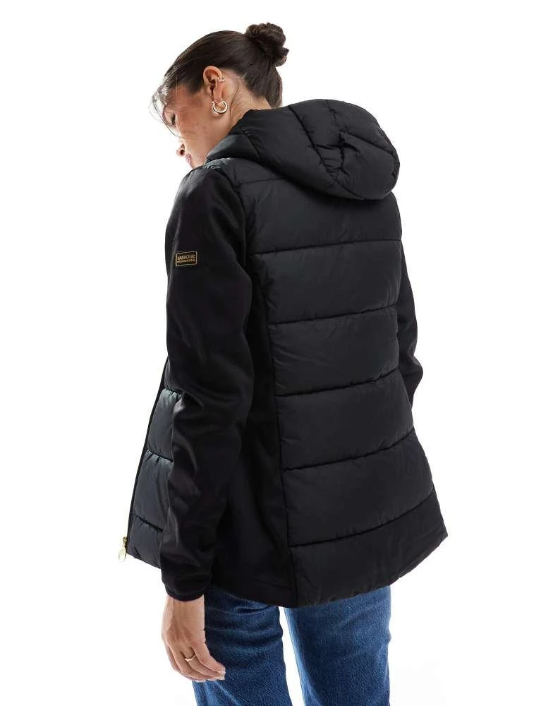 Barbour Barbour International Bondar Quilted Sweat Jacket 4