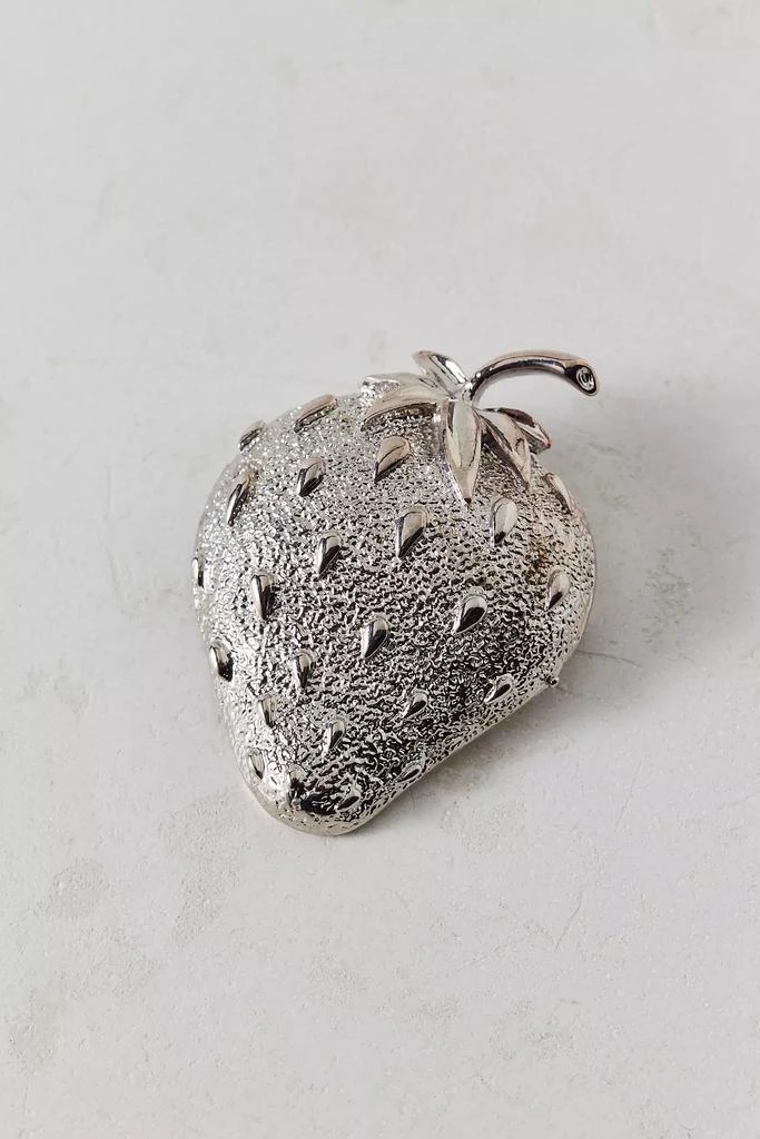 Urban Outfitters Metal Strawberry Pin 2