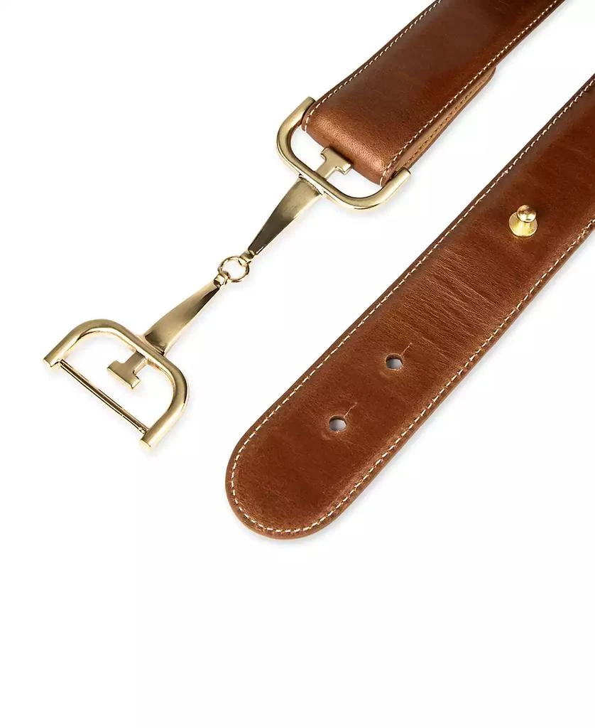 Sam Edelman Women's Horse Bit Buckle Waist Belt 3