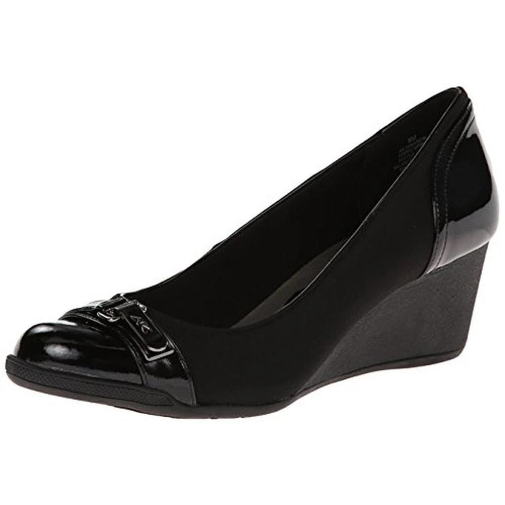 Anne Klein Sport Tamarow Womens Toe Cap Pumps Wedge Heels 3