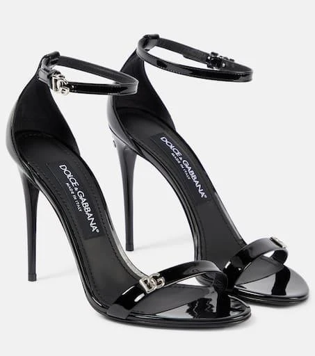 Dolce & Gabbana Patent leather sandals 1