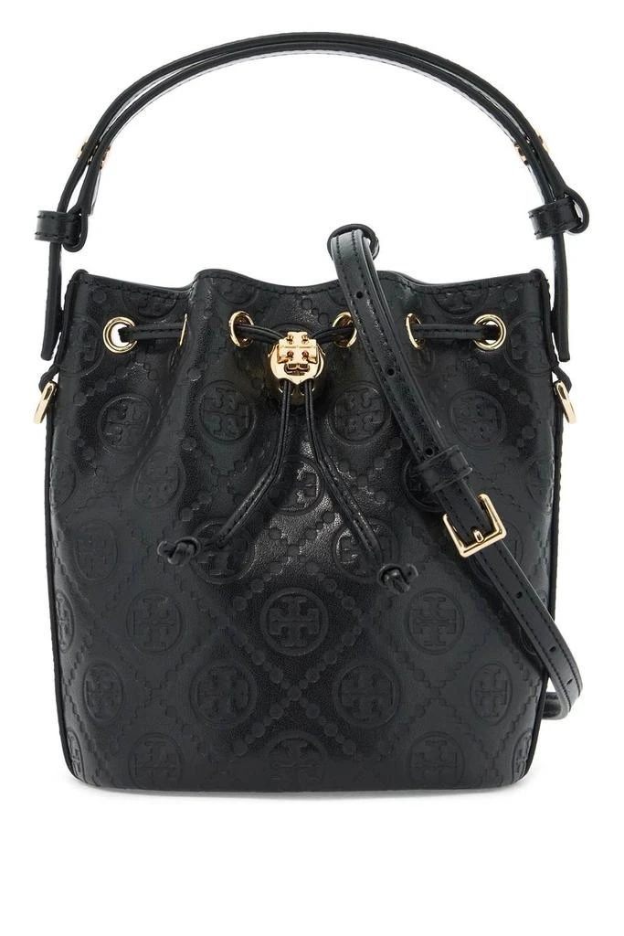 Tory Burch Tory Burch T Monogram Mini Bucket Bag 1