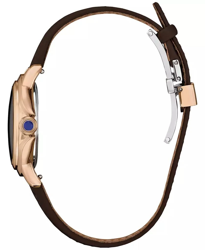 Citizen Eco-Drive Women's Ceci Brown Apple Material Strap Watch 34mm 2