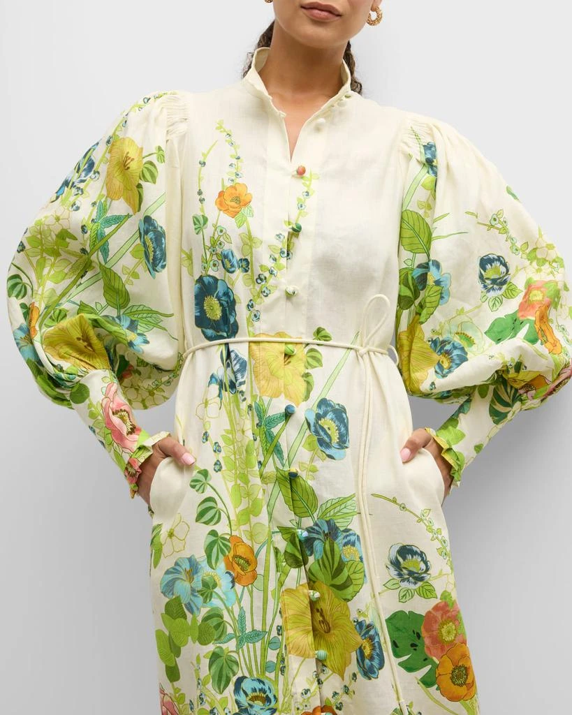Shop Constance Floral Linen Stand-Collar Midi Shirtdress on Sale at  BeyondStyle  Get 52% Off Constance Floral Linen Stand-Collar Midi  Shirtdress with Limited-Time Flash Deals, Exclusive Discounts, and Special  Offers. Enjoy Unbeatable