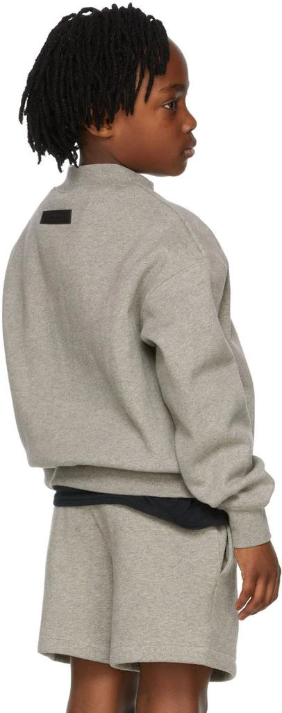 Essentials Kids Grey '1977' Sweatshirt 4