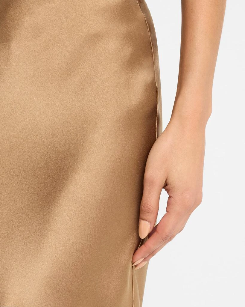 ANINE BING Bar Silk Slip Skirt 5