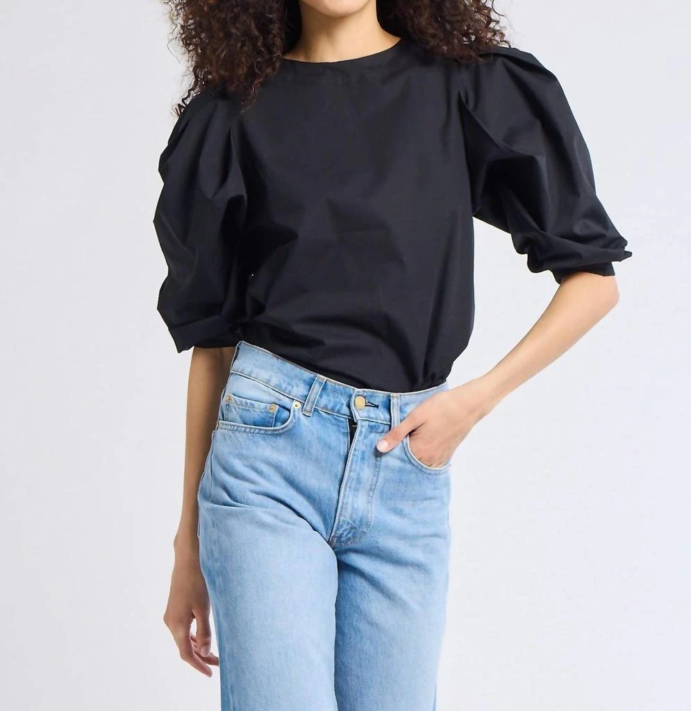 MILLE Lila Top In Black 1