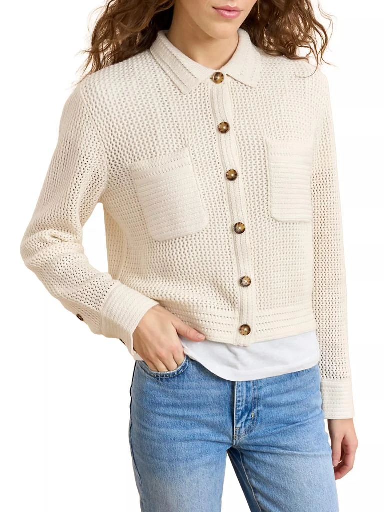 La Ligne Cropped Crochet Jane Jacket 3